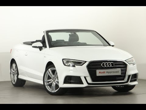 FD18XGR AUDI A3 TFSI S LINE WHITE 2018, Derby Audi