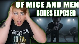 Of Mice &amp; Men - Bones Exposed (Official Music Video) | REACTION