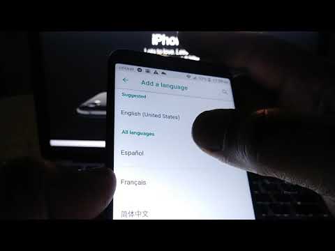 Cambiar idioma teléfono Alcatel Onyx