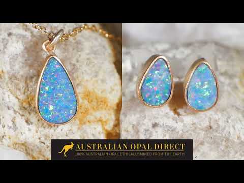 Conjuntos de joias de opala australiana - Australian Opal Direct | Envio mundial