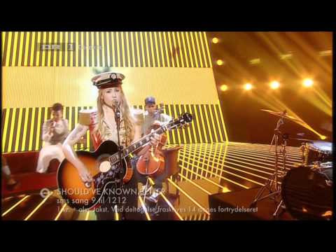 Should've Known Better, Soluna Samay, Dansk Melodi Grand Prix 2012