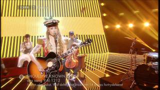 Should&#39;ve Known Better, Soluna Samay, Dansk Melodi Grand Prix 2012
