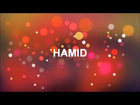 ALLES GUTE ZUM GEBURTSTAG HAMID