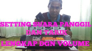 Download lagu SETTING SUARA PANGGIL & TARIK BESERTA VOLUME mp3 Download lagu SETTING SUARA PANGGIL & TARIK BESERTA VOLUME mp3