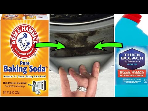 How To Get Rid of Black Mould on a Washing Machine Rubber Naturally (QUICK & CHEAP)