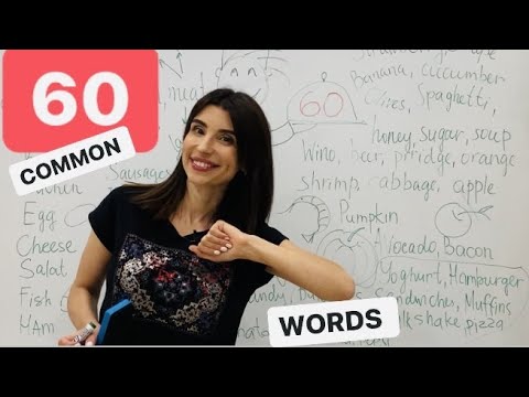 60 MOST COMMON RUSSIAN WORDS - BEGINNER VOCABULARY - FOOD