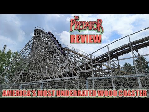Video review of Predator by Canobie Coaster
