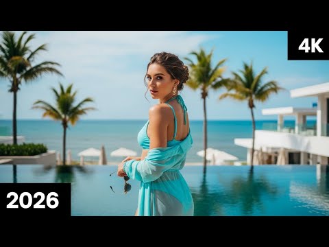 Deep House Summer Vibes 2026 🍹  Relaxing Tropical  Mix in 4K UHD | SoulDive Music
