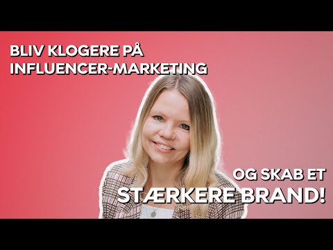 , title : 'Forstå fordelene og kom i gang med influencer marketing med Camilla Stemann'