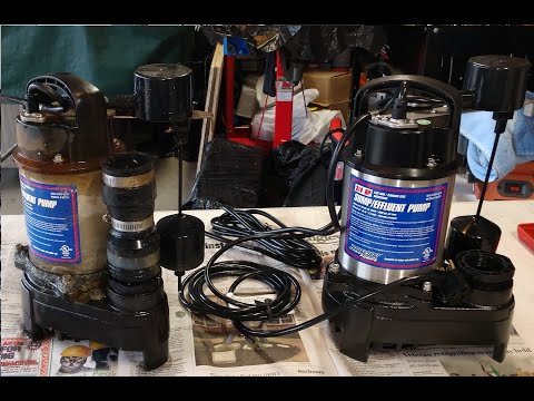 Barracuda 3/4 HP Sump/Effluent Pump Failure and how to...