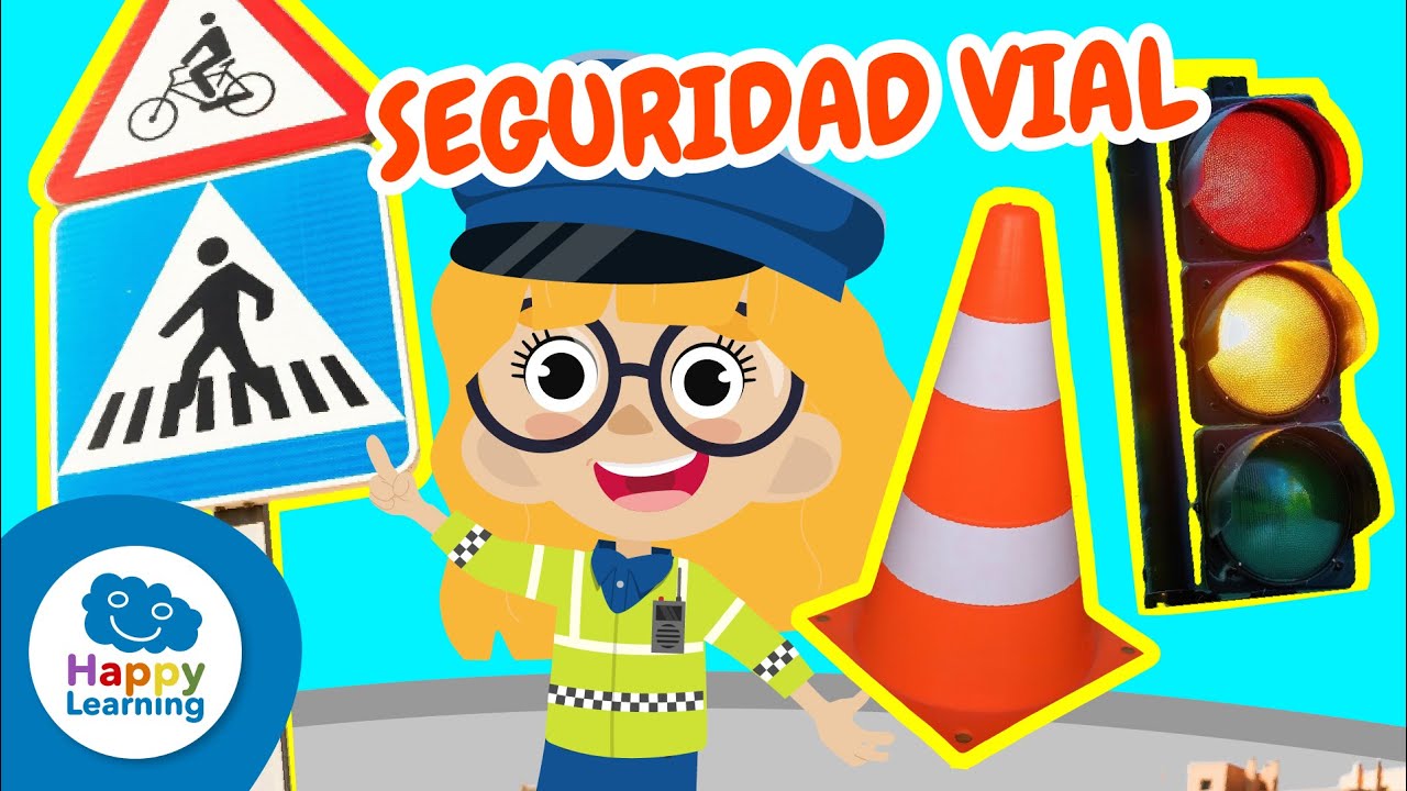 Seguridad Vial para Niños: ¡Aprendemos a Cruzar la Calle! | Happy Learning 🚦👧🚸