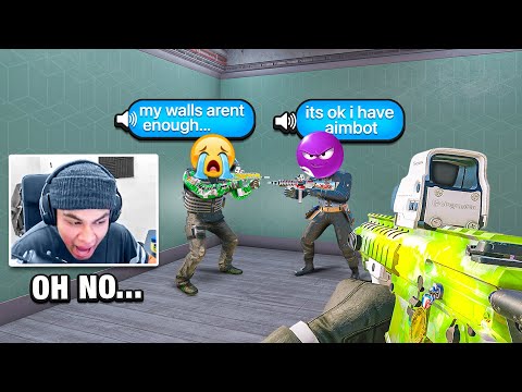 When Salty Cheaters Turn On AIMBOT Against You...