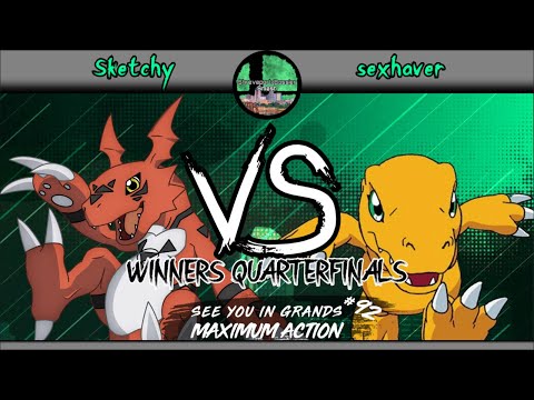 SUGMA #92 - Digimon WQFs - Sketchy (Guilmon) vs sexhaver (Agumon)