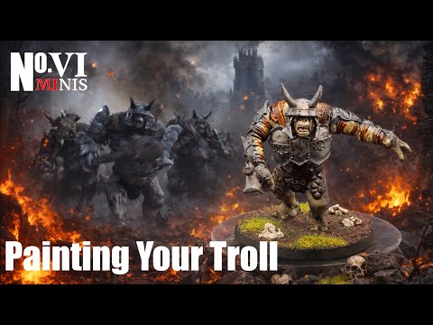 How to Paint the Troll from the Battle of Osgiliath Box Set
