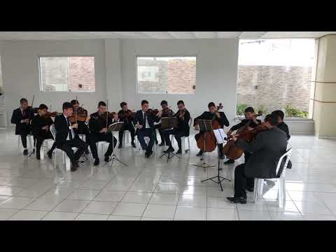 Hino 129 - Salvo estou por Jesus (Orquestra de Cordas)