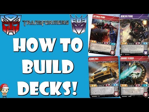 How to Build a Transformers TCG Deck! Video