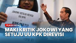 MAKI Serang Jokowi Soal UU KPK Direvisi Lagi: Jangan Cari Muka, Publik Ingat Perubahan 2019 Ramai