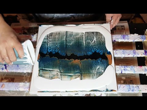 Swipe Technique - Acrylic Pouring Techniques