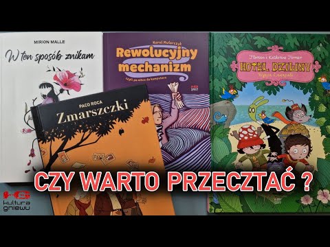 Recenzja komiksów: Zmarszczki, W ten sposób znikam, Rewolucyjny mechanizm, Hotel Dziwny