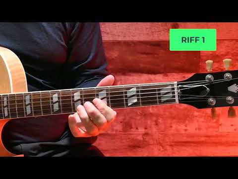 2-5-1 Riff 1 in C Major  - iim7-V7-Imaj7 - Jazz Guitar Looper Pedal Book