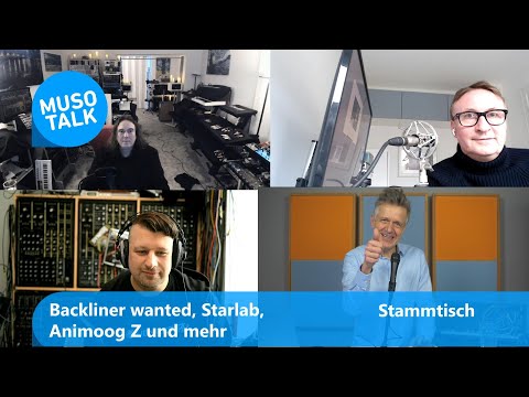 Tangerine Dream sucht Backliner, Starlab, Animoog Z - Stammtisch