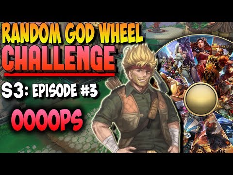 SMITE Random Ranked God Wheel CHALLENGE! OOPS - S3: Episode #3 | Masters Ranked Duel