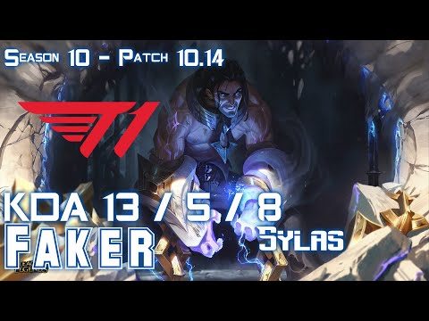 T1 Faker SYLAS vs ZOE Mid - Patch 10.14 KR Ranked