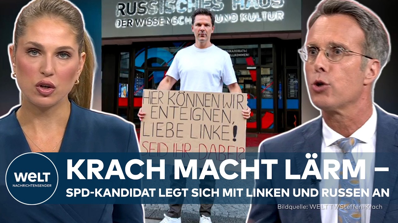 DER KRACH-KRACHER: Russisches Haus schließen! SPD-Kandidat schaltet auf Attacke gegen Die Linke