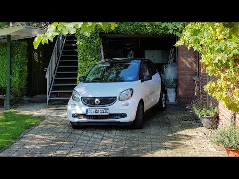 Elektrisch fahren, mit dem Smart auf großer Fahrt