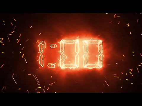 🔥 Electric Fire Timer 🔥 1 Minute Countdown V3