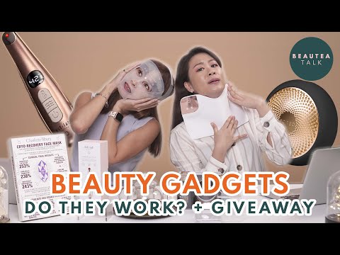 We tried 4 COOL Beauty Gadgets: est.lab, FOREO, Dr Dennis Gross… Worth the money? + GIVEAWAY