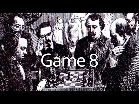 Morphy vs Anderssen game 8 / Unofficial chess champion match 1858