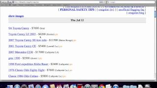 Craigslist Lafayette Louisiana - Used Cars for Sale By Owner Under $2000 Today