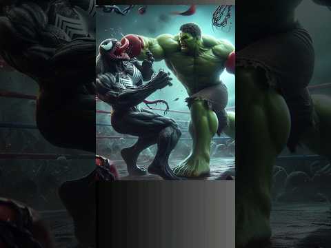 Hulk vs Venom ???? Boxing Match???? #avengers #marvel #superhero #hulksmash #venom2