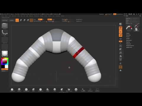 ZBrushCore - Solomon Blair - Part 1 Creating a Basemesh with ZSpheres