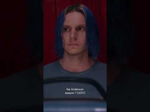 All Evan Peters AHS characters #shorts #evanpeters #ahs