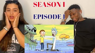 First Time Watching Rick and Morty - Season 1 - Episode 1 : Pilot | Reaction