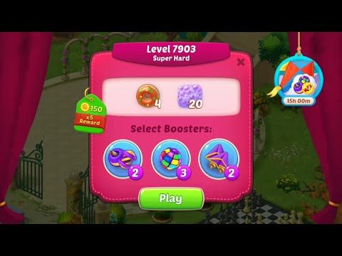 Homescapes Gameplay: Tackling the Tricky Puzzles of Level 7901 - 7910