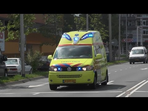 A1, Silverline Ambulance 02 127 naar het Medisch Centrum Leeuwarden
