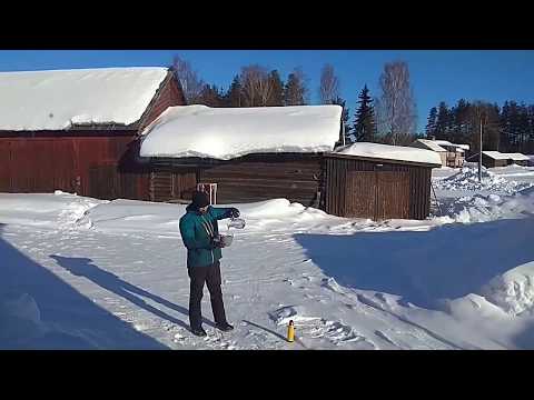 Hett vatten i 24 minusgrader