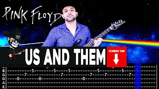 ?PINK FLOYD?[ Us And Them ] cover by Masuka | LESSON | GUITAR TAB