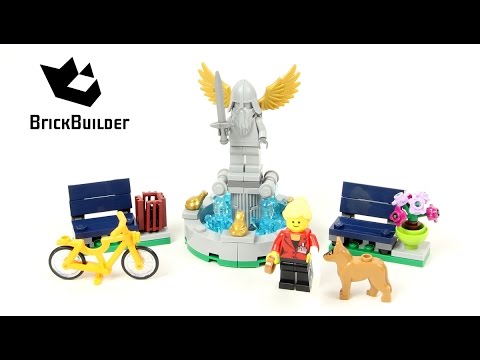 Vidéo LEGO Creator 40221 : La fontaine