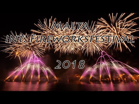 Malta International Fireworks Festival 2018 - Grande Finale - Pyroemotions 🎬