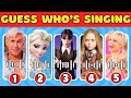 Guess Who Is Singing 3 Barbie Ken Elsa Megan Wednesday Super Mario Bros