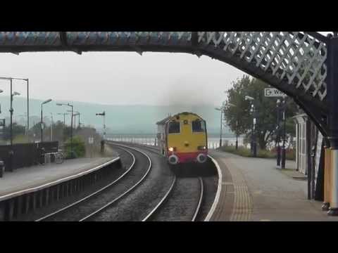 20312/20309 6k73 flasks at Arnside.11th September 2014