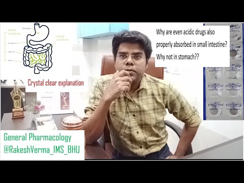 Why Acidic Drugs Absorb Better in the Intestine Than the Stomach