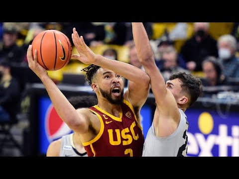 No. 16 USC vs. Colorado | Men's Basketball Highlights | 1/20/22