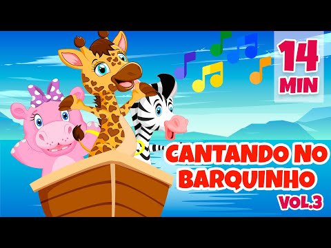 Cantando no barquinho Vol. 3 - Giramille 14 min | Desenho Animado Musical