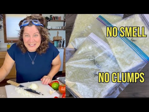 How to Freeze Onions (So They Don't Stick Together!)
