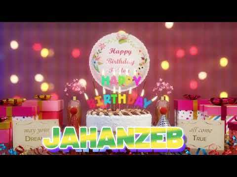 JAHANZEB Happy Birthday Song with Names 🌟 Happy Birthday to You